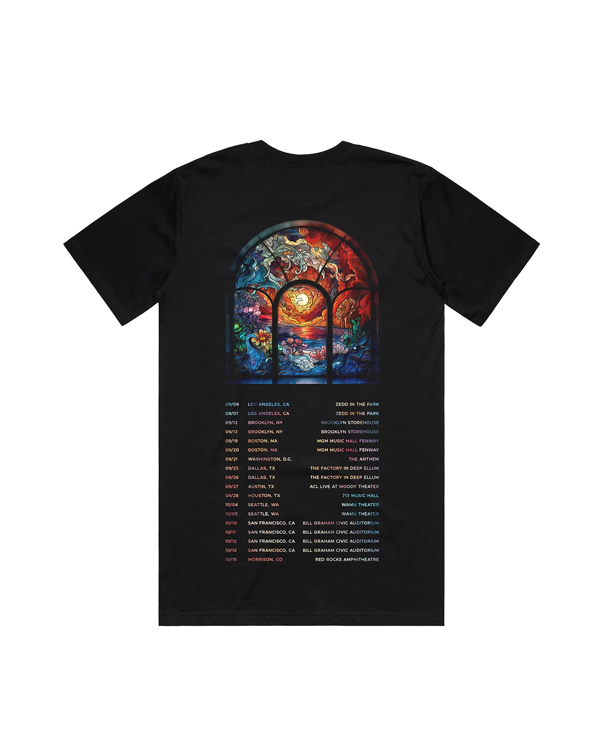 DATEBACK - ブラックTシャツ