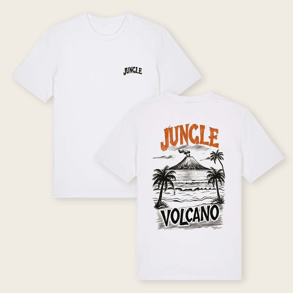 VOLCANO - ホワイトTシャツ