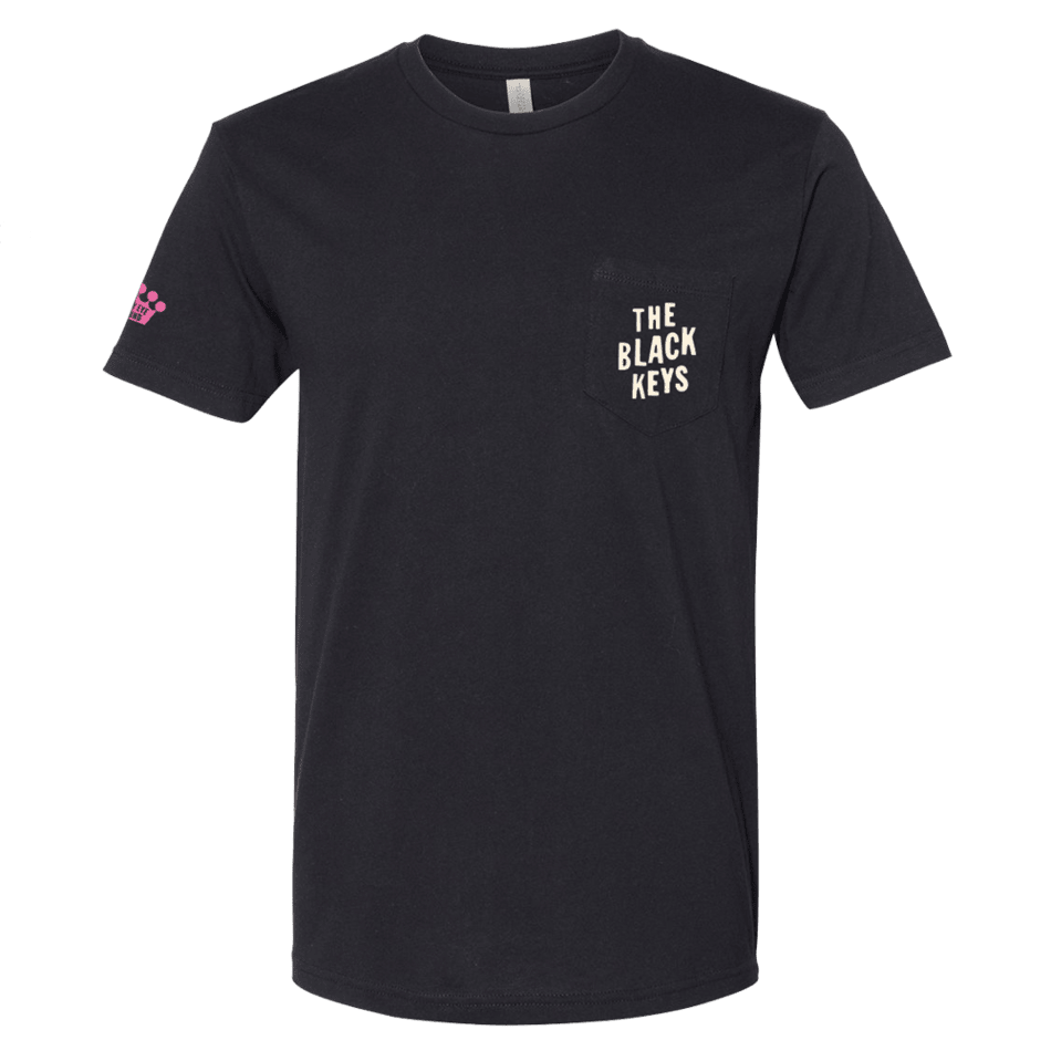 DROP OUT BOOGIE - ブラックポケットTシャツ