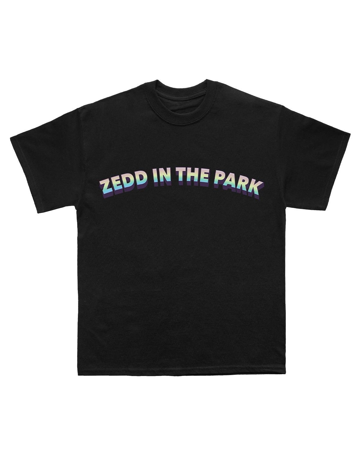 ZEDD IN THE PARK - ブラックTシャツ