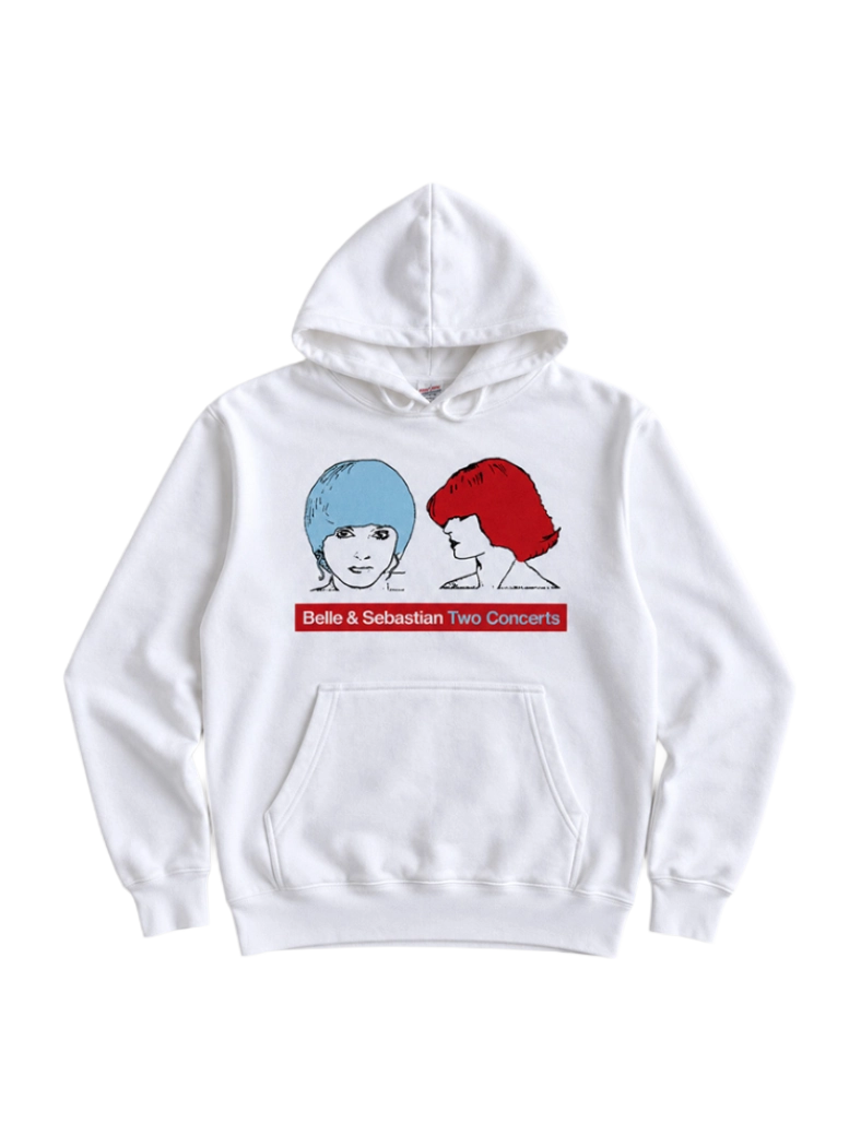 Two Concerts - White Hoodie