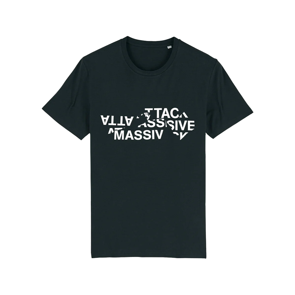 FRACTURED LOGO - ブラックTシャツ