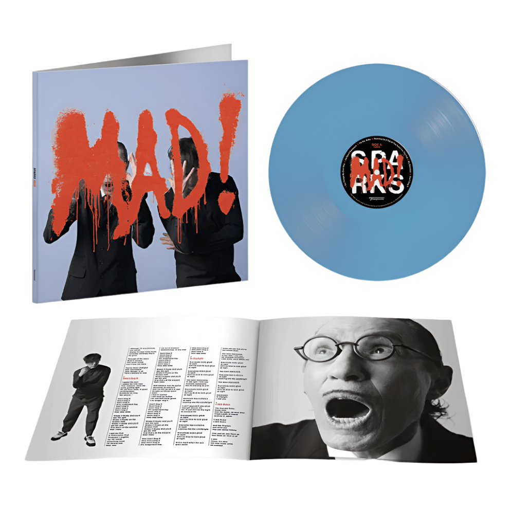 MAD! - 限定版レンチキュラー・カバー・ブルーLP