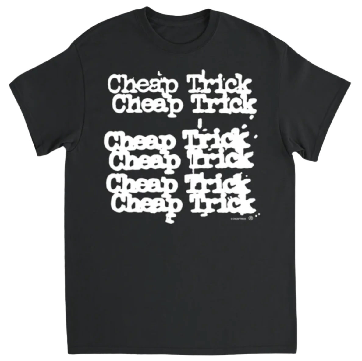 STACKED LOGO - ブラックTシャツ