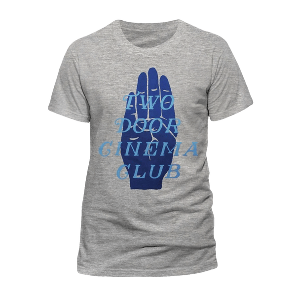 HAND LOGO - グレーTシャツ
